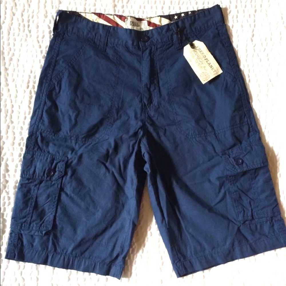 New Free Planet shorts American Flag 30